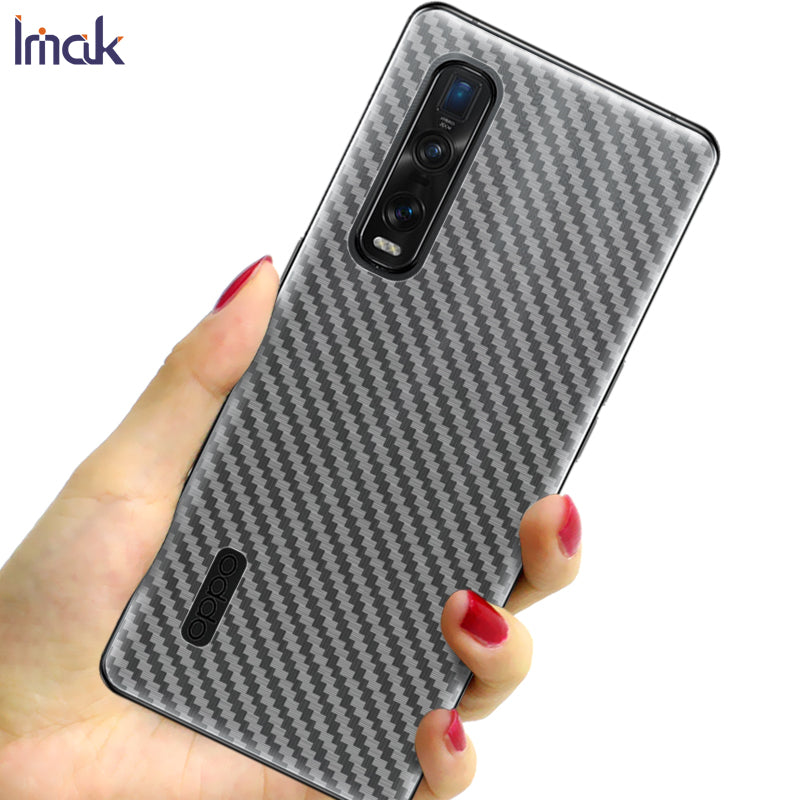 Chránič zad IMAK Carbon Fiber Texture Soft PVC pro Oppo Find X2 Pro Chránič zad IMAK Carbon Fiber Texture Soft PVC pro Oppo Find X2 Pro